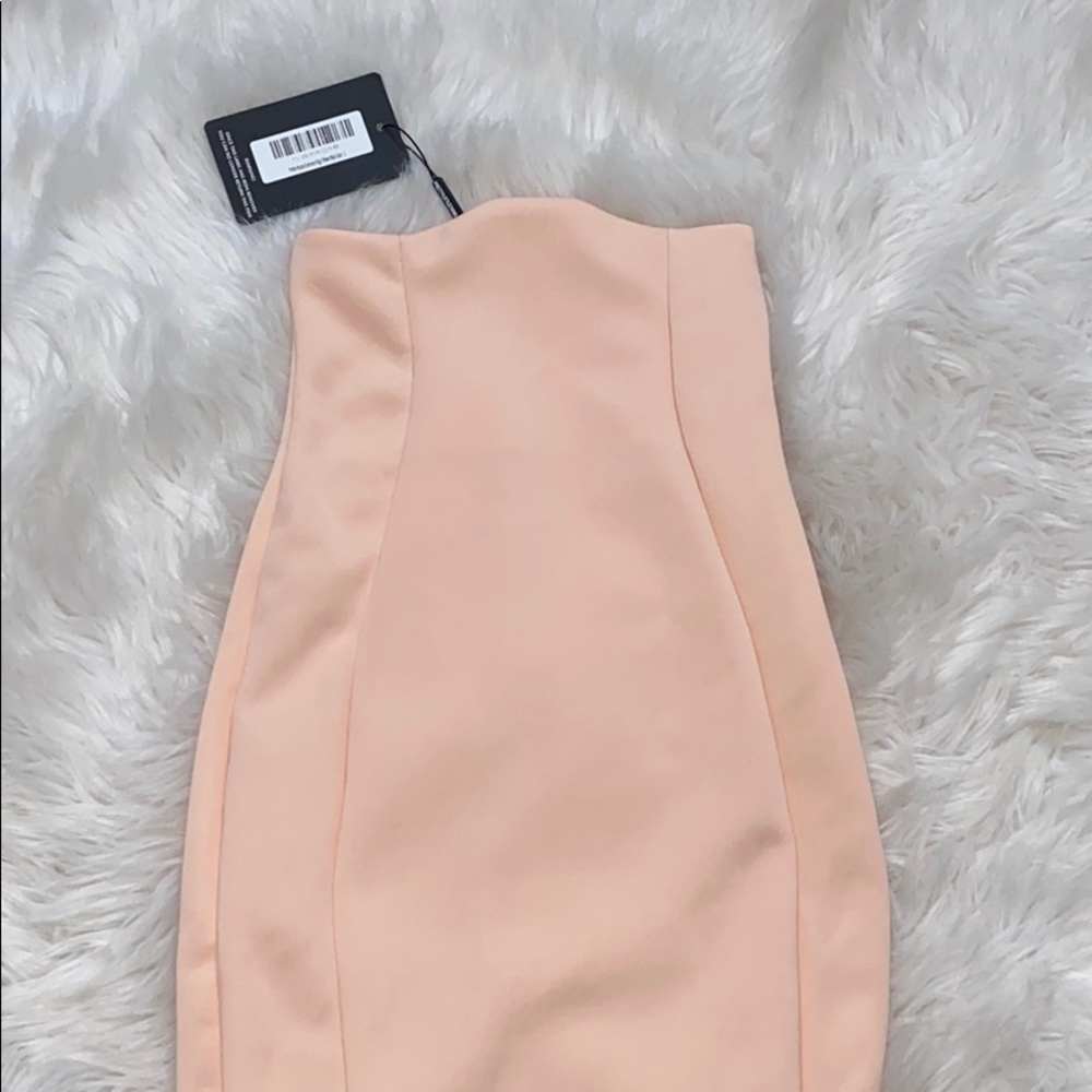 Plt high waist mid skirt